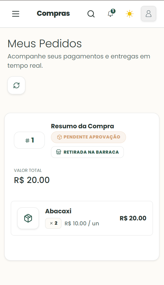 Compra realizada